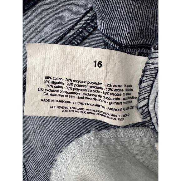 Jessica Simpson Dark Wash Skinny Jeans High Rise Blue Denim Size 16 - Picture 4 of 9